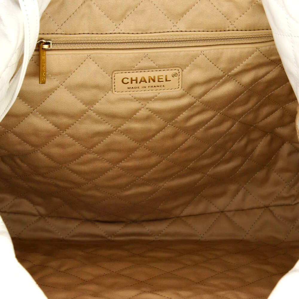 Chanel 22 Chain Hobo Quilted Calfskin #256596C47B - Picture 6 of 8